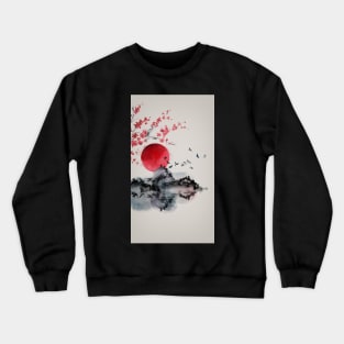 Japanese island Crewneck Sweatshirt